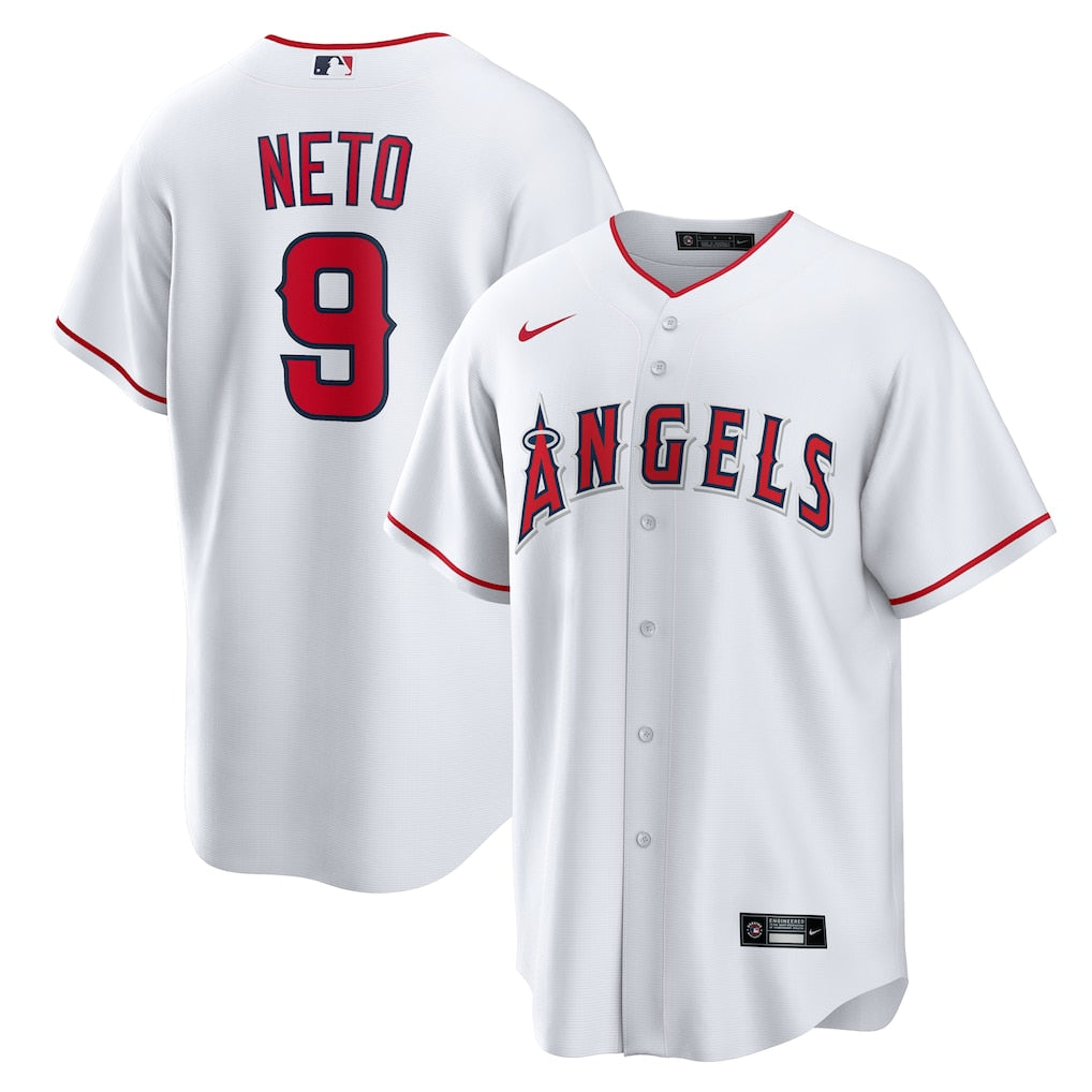 Zach Neto Los Angeles Angels Jersey - White