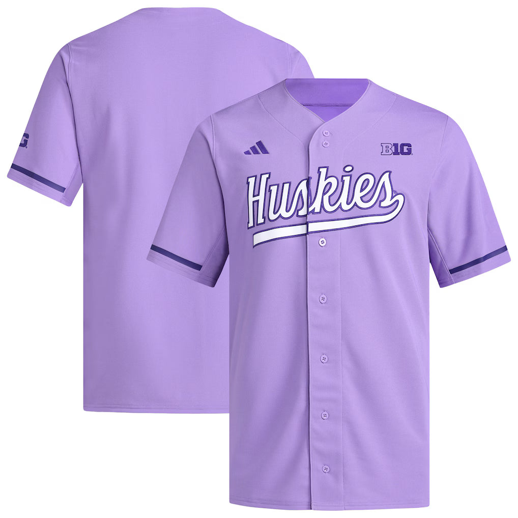 Washington Huskies Baseball Jersey - Purple -