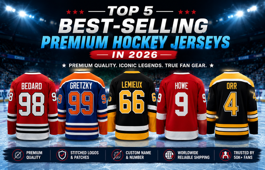 Top 5 Best-Selling Premium Hockey Jerseys in 2026