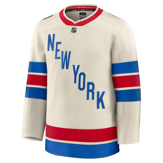 New York Rangers 2026 Hockey Winter Classic Jersey – Cream