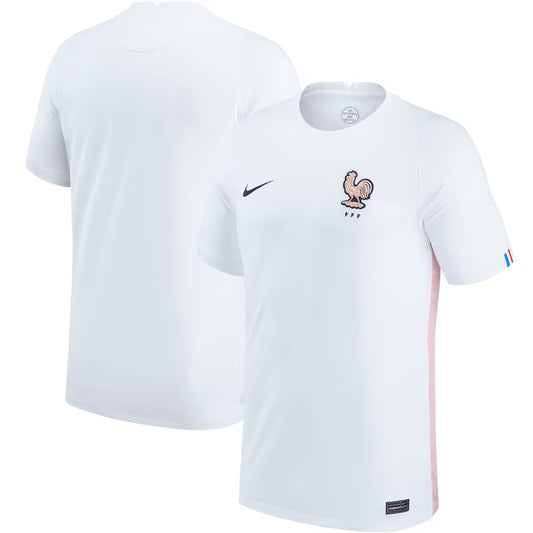 France Women's National Team 2025/26 Away Blank Jersey - White