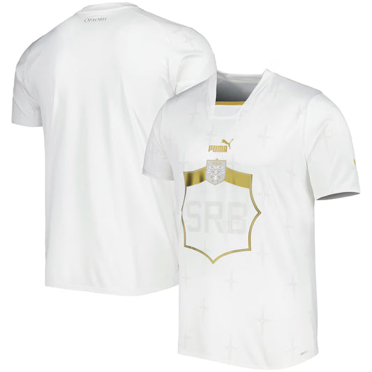 Serbia National Team 2025/26 Away Jersey - White