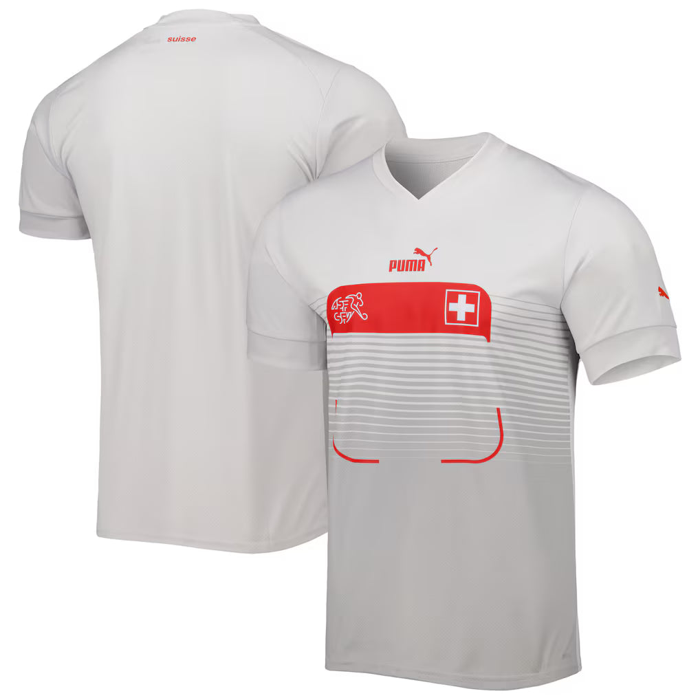 Switzerland National Team 2025/26 Away Jersey - White