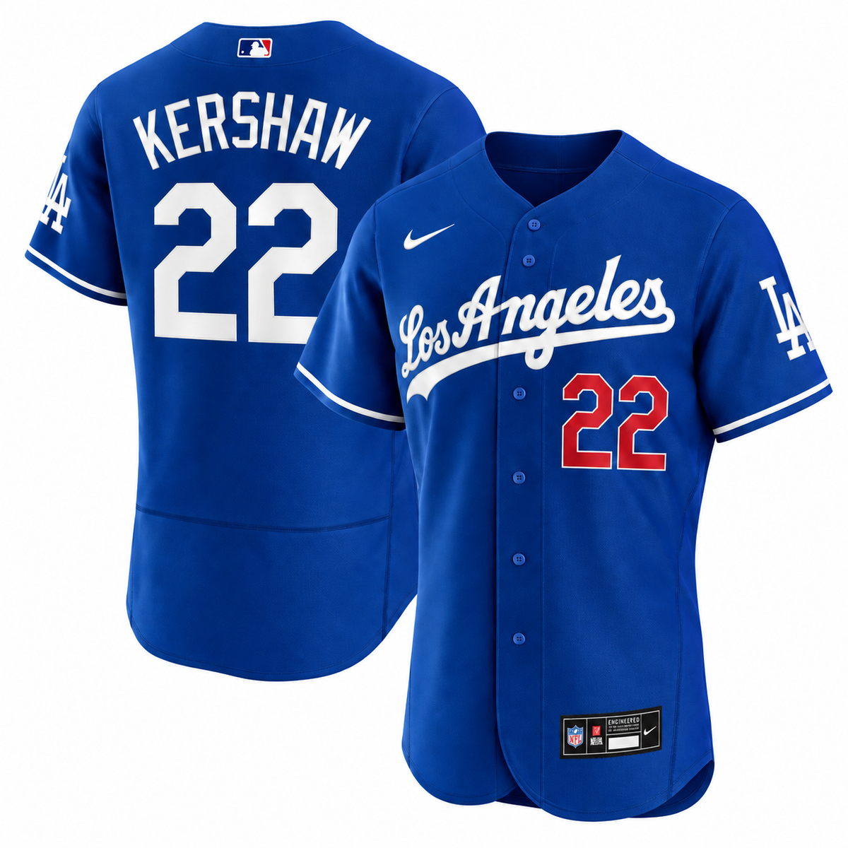 Clayton Kershaw #22 Los Angeles Dodgers Jersey