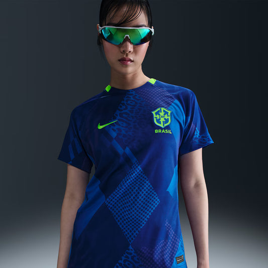 Brazil Women's National Team Women's 2025/26 Away Jersey - Blue