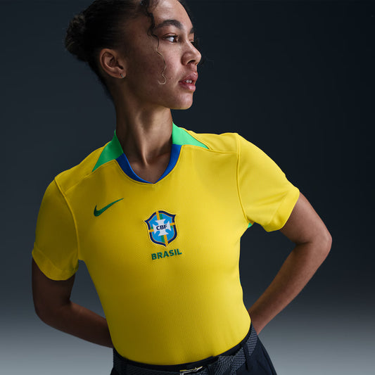 Brazil Women's National Team  Women's 2025/26 Home Jersey - Yellow