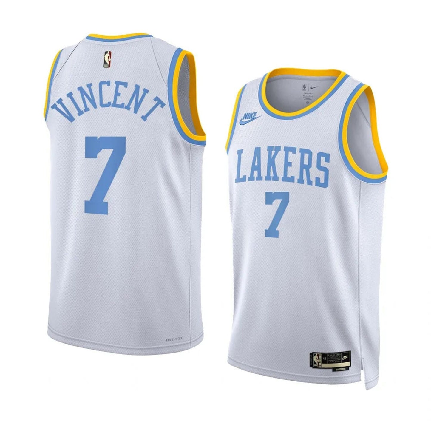 NBA Gabe Vincent Los Angeles Lakers 7 Jersey
