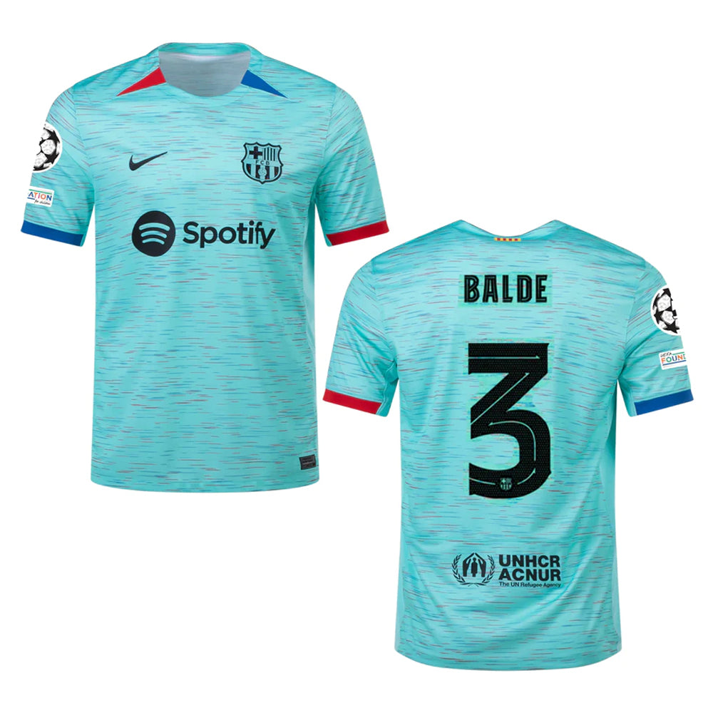 Alejandro Balde Barcelona 3 jersey