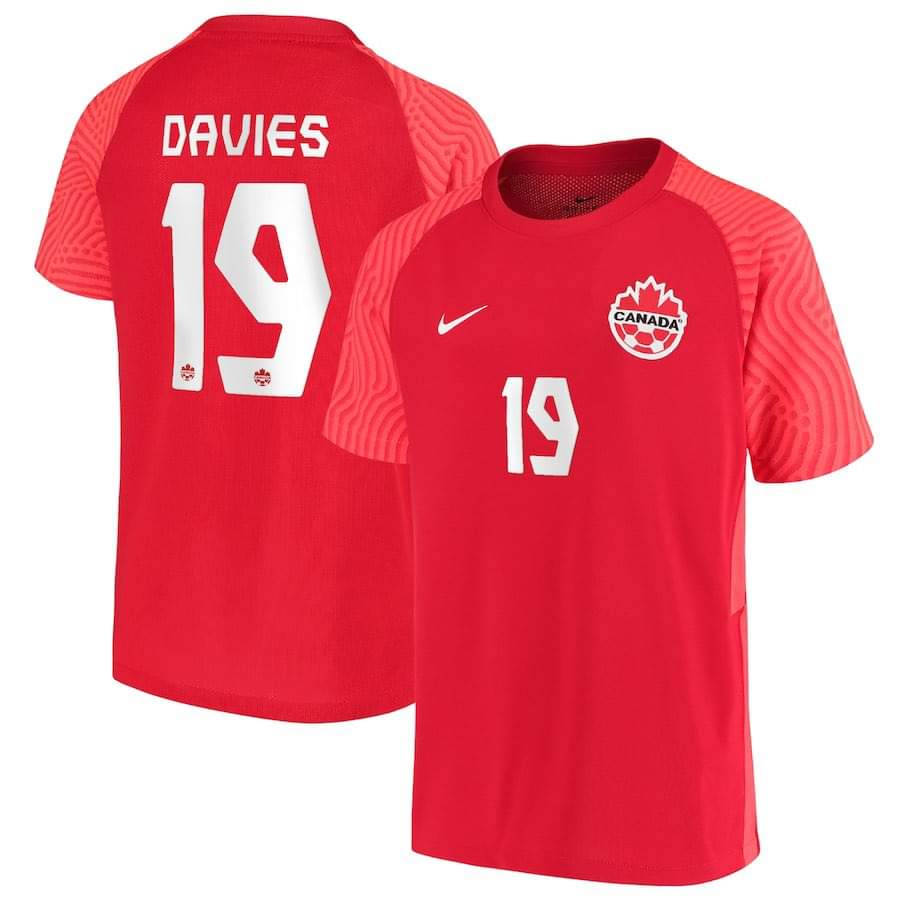 Alphonso Davies Canada 19 FIFA World Cup Jersey