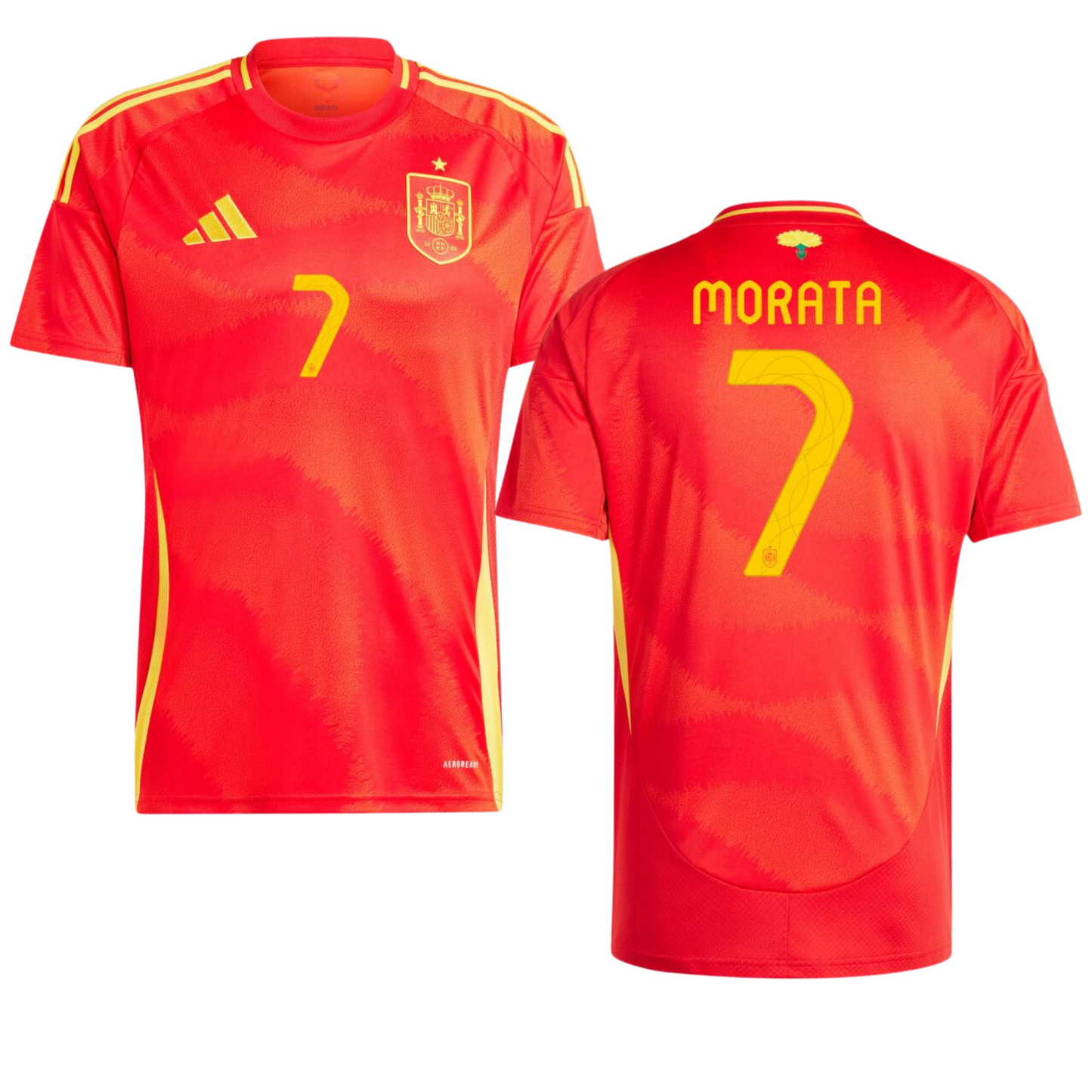 Alvaro Morata Spain 7 Jersey