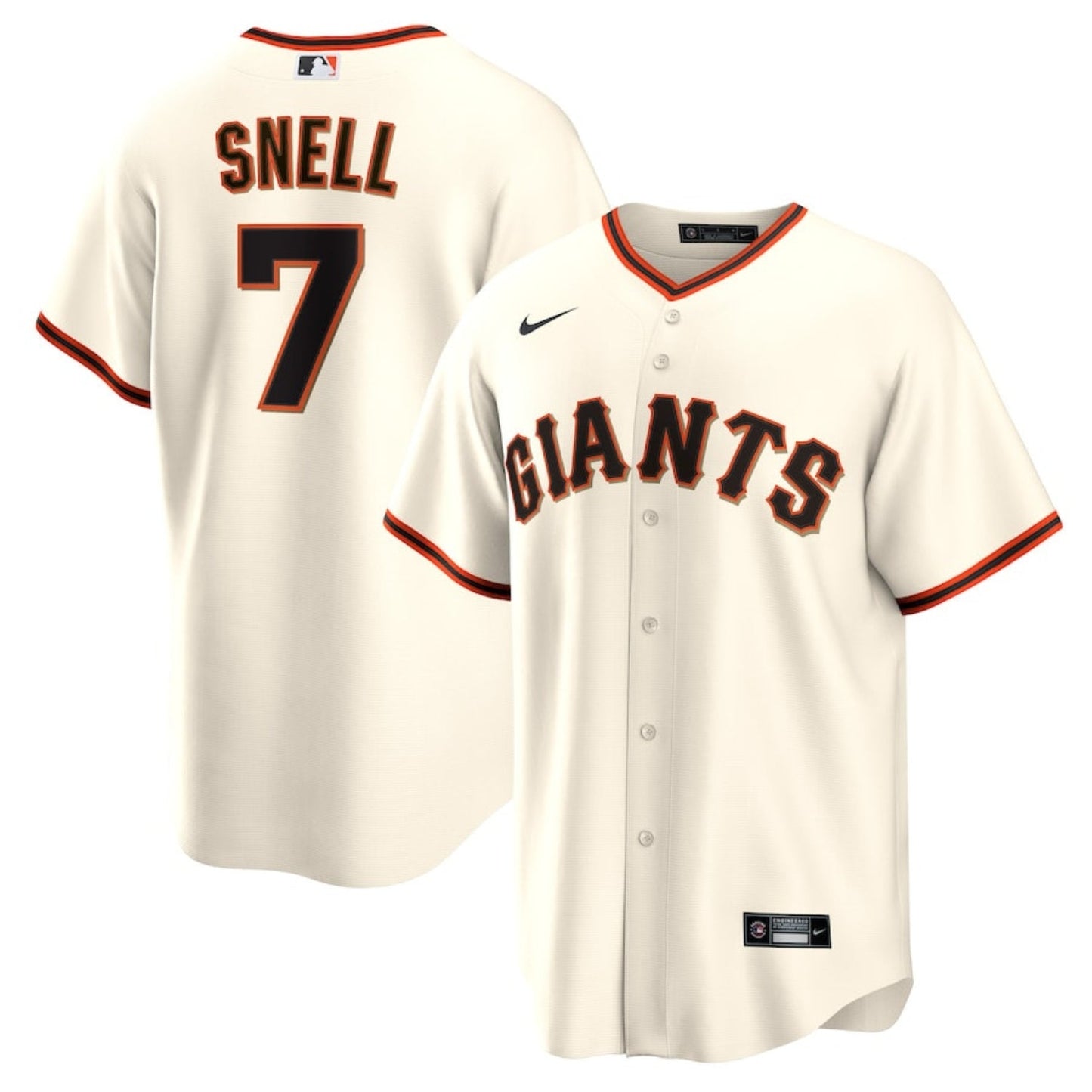 Blake Snell San Francisco Giants MLB 7 Jersey
