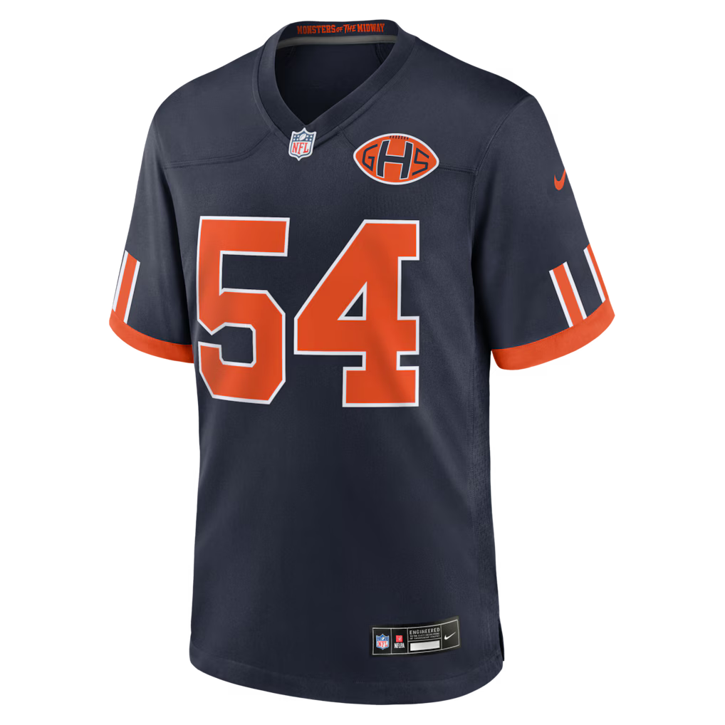 Brian Urlacher #54 Chicago Bears 2026 Rivalries NFL jersey