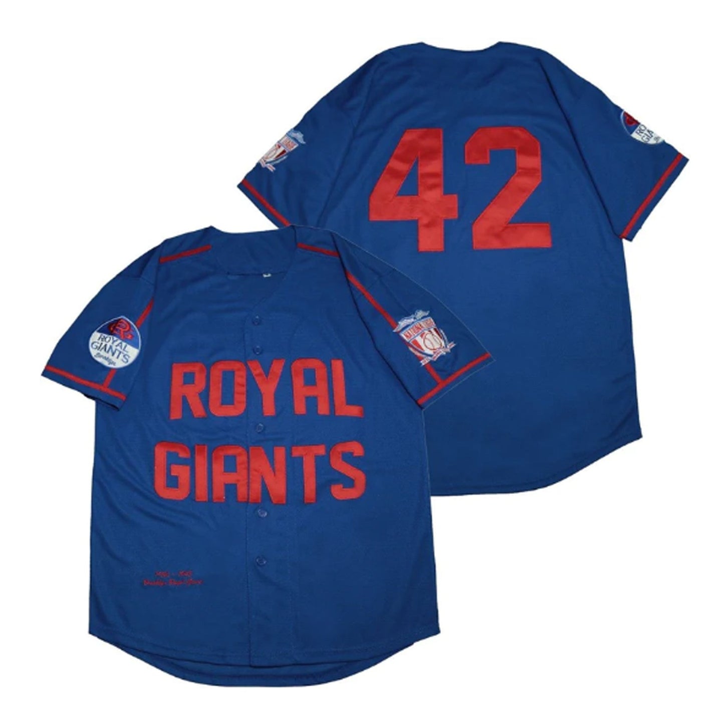 Brooklyn Royal Giants 'Negro League' 42 Jersey