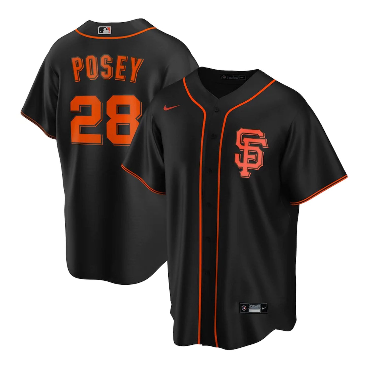 MLB Buster Posey San Francisco Giants 28 Jersey