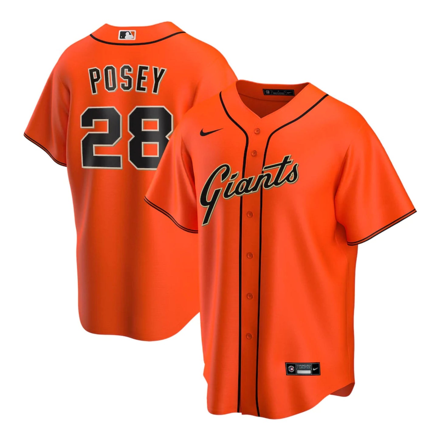 MLB Buster Posey San Francisco Giants 28 Jersey