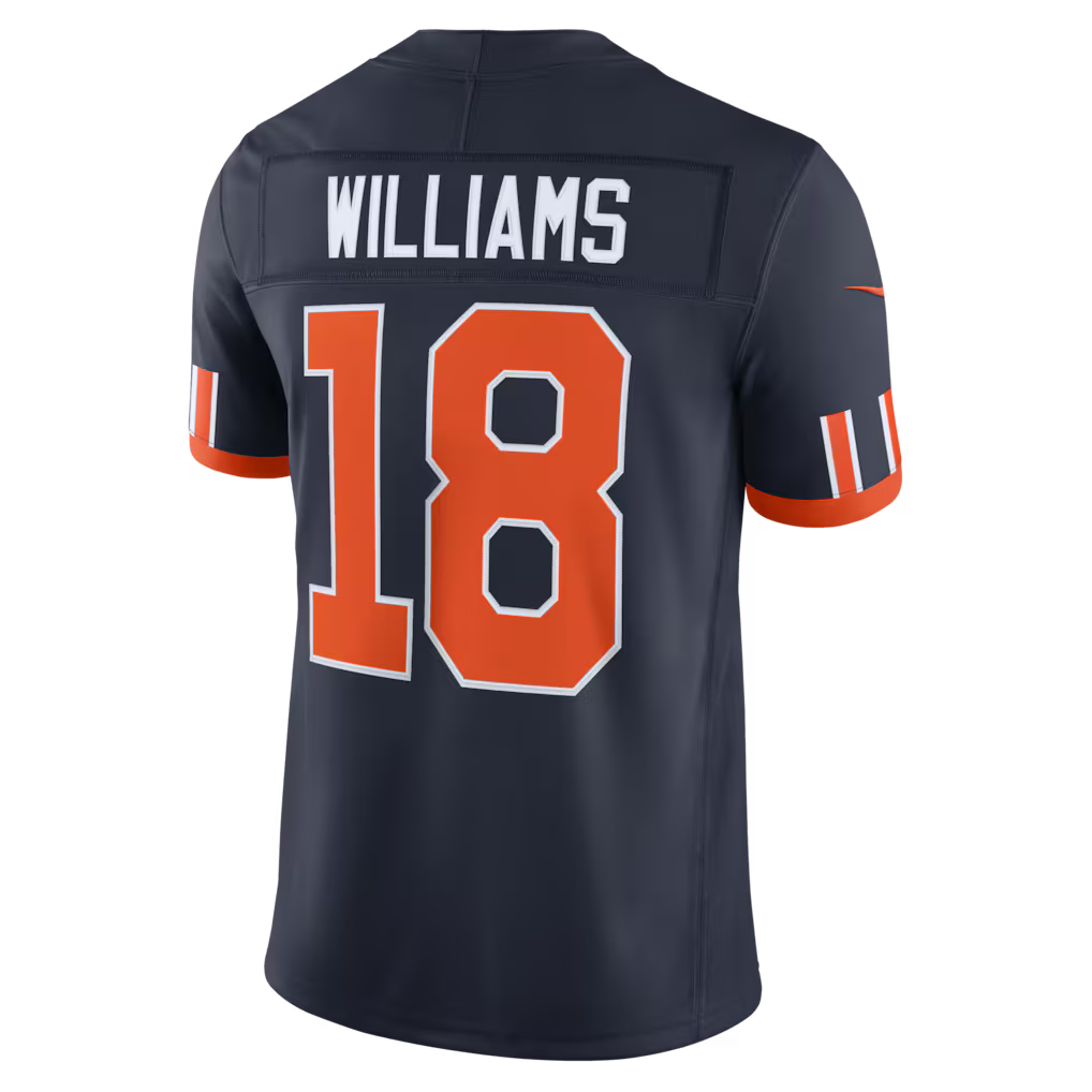 Caleb Williams #18 Chicago Bears 2026 Rivalries NFL jersey