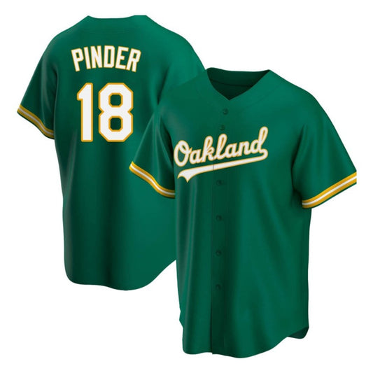 MLB Chad Pinder Oakland Athletics 18 Jersey