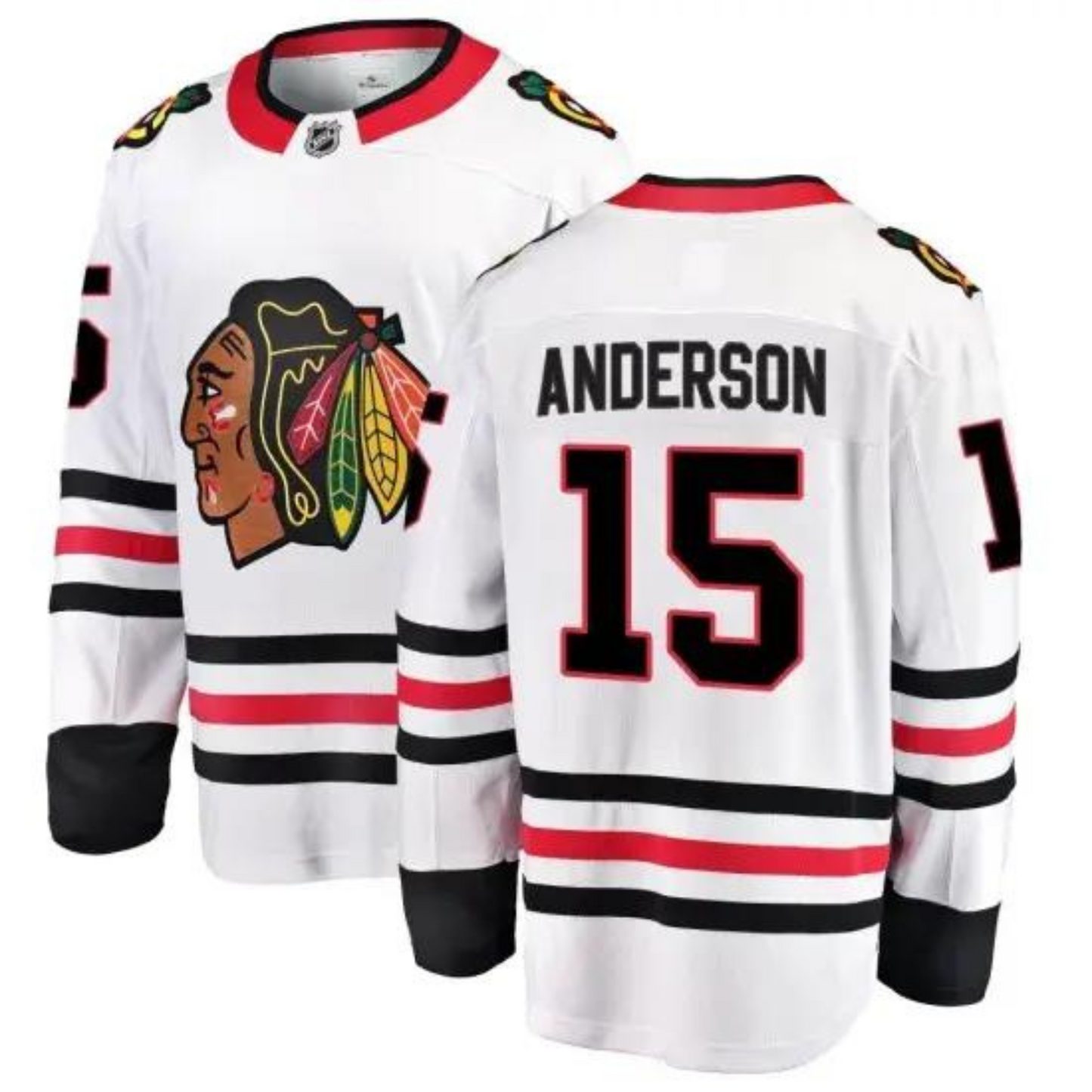Joey Anderson Chicago Blackhawks 15 Jersey