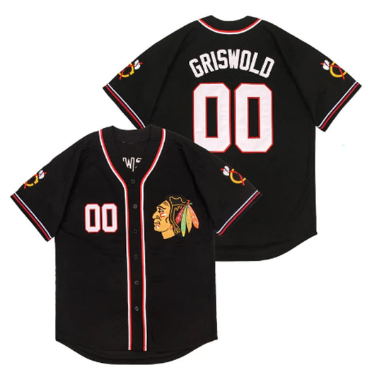 Clark Griswold Christmas Vacation Baseball 00 Jersey