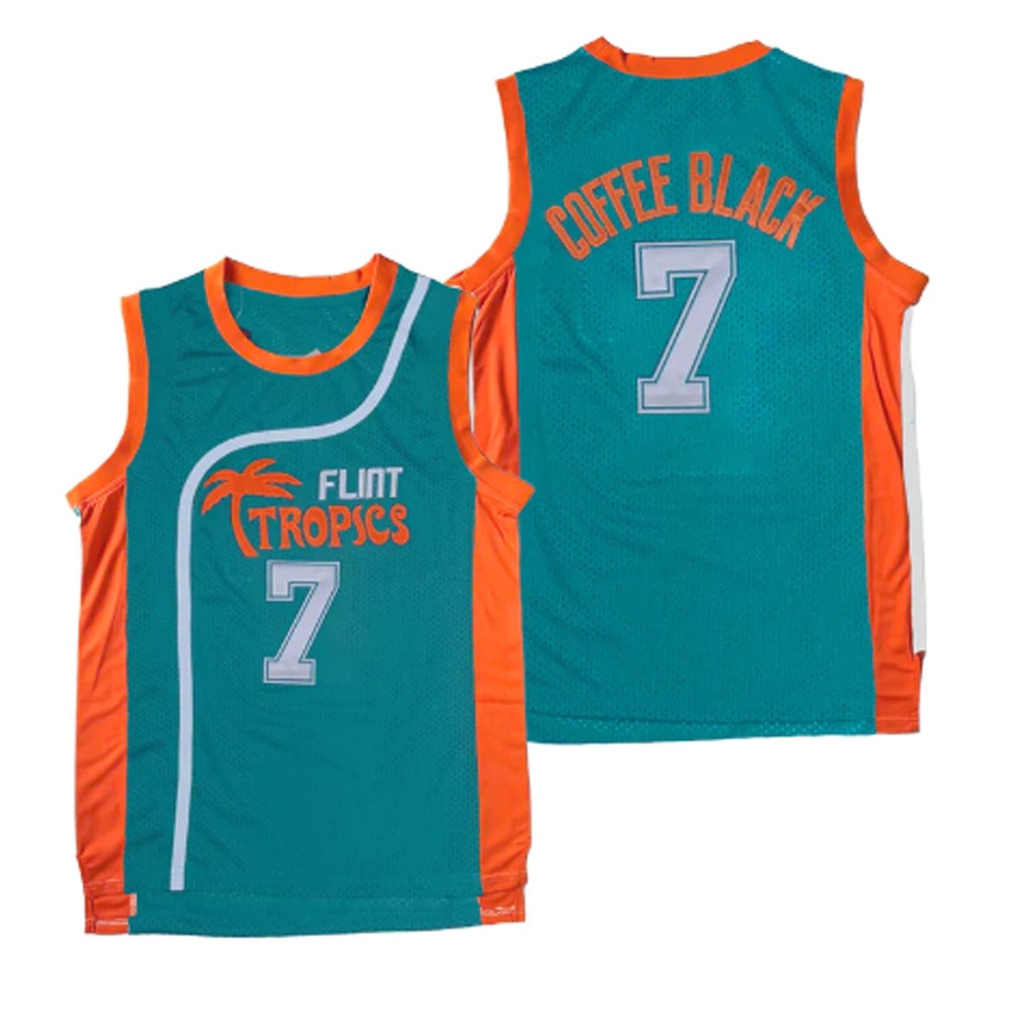 Coffee Black Flint Tropics Semi-Pro Movie 7 Jersey