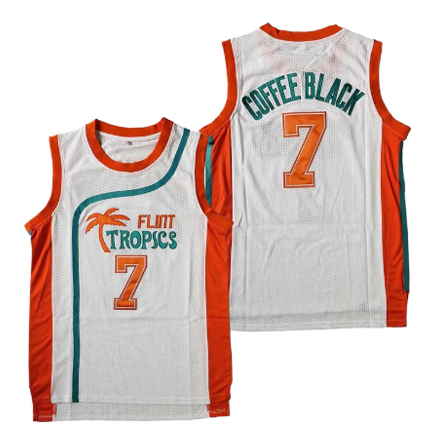 Coffee Black Flint Tropics Semi-Pro Movie 7 Jersey