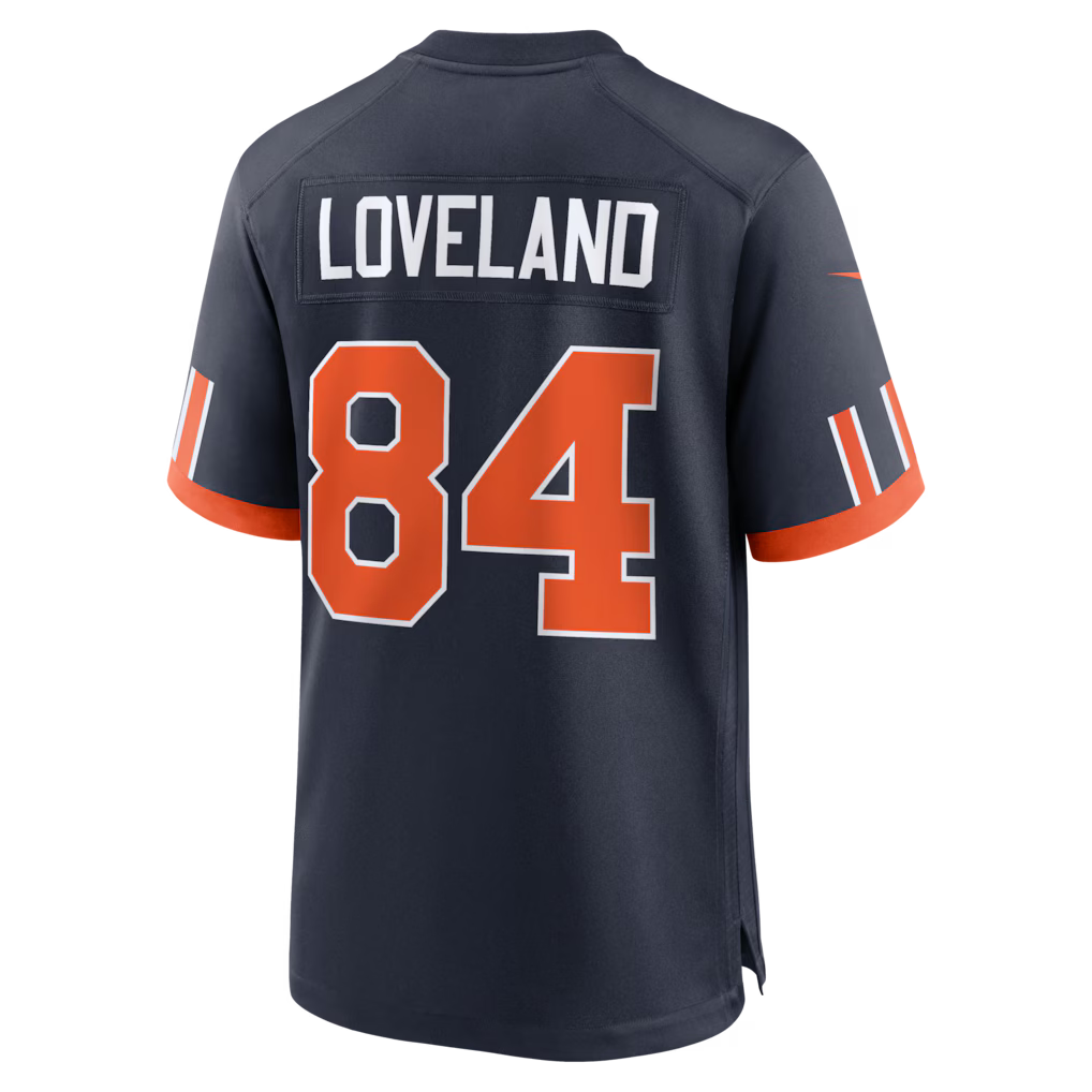 Colston Loveland #84 Chicago Bears 2026 Rivalries NFL jersey