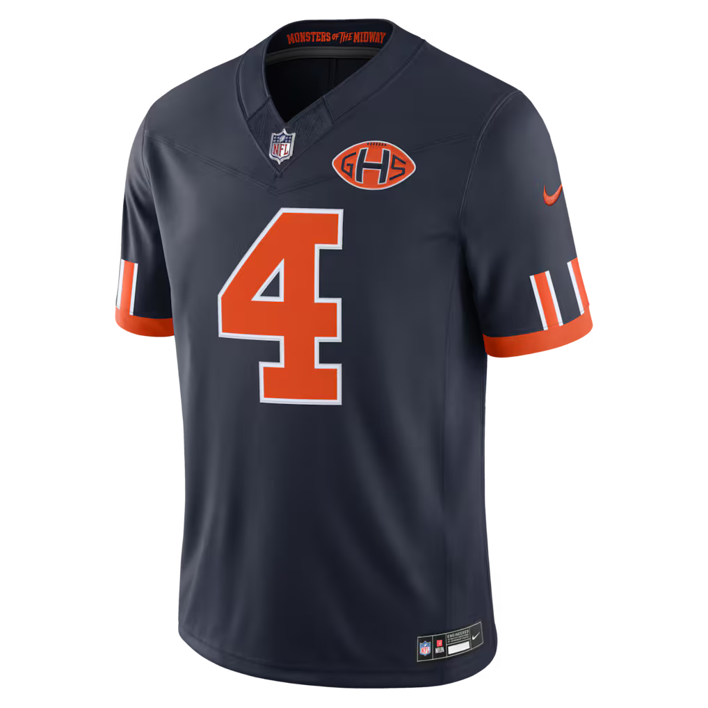 D'Andre Swift #4 Chicago Bears 2026 Rivalries NFL jersey