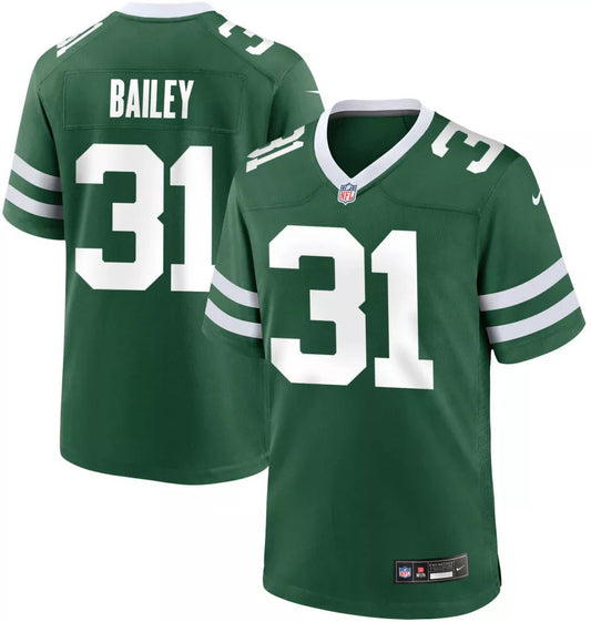 David Bailey #31 New York Jets Football Jersey - Legacy Green