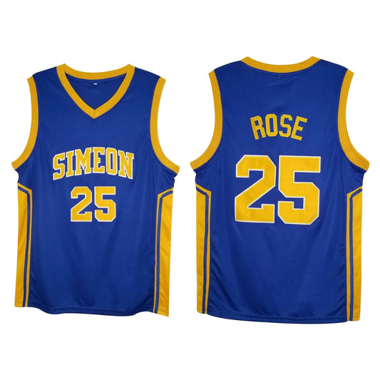 Derrick Rose High School 25 Basketball Jersey