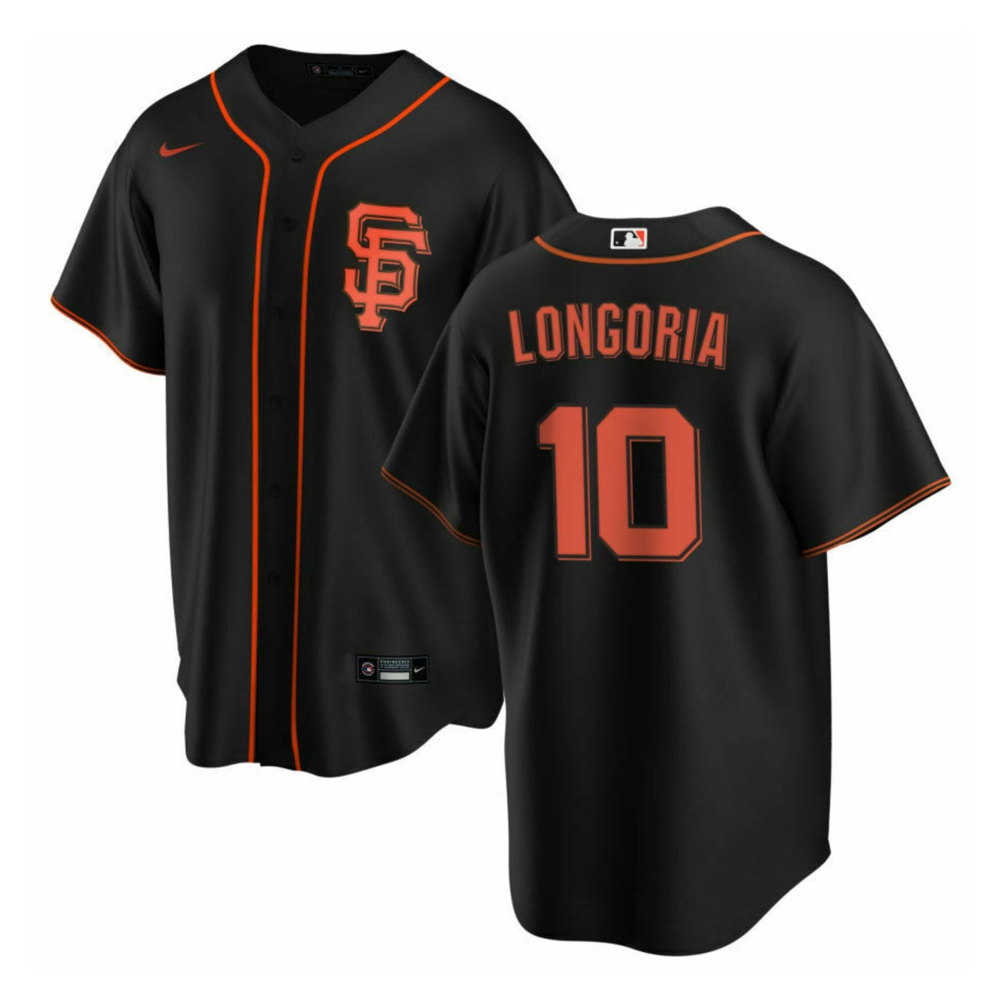 MLB Evan Longoria San Francisco Giants 10 Jersey