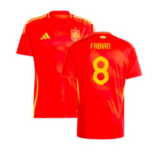 Fabian Ruiz Spain 8 Euro Cup Jersey