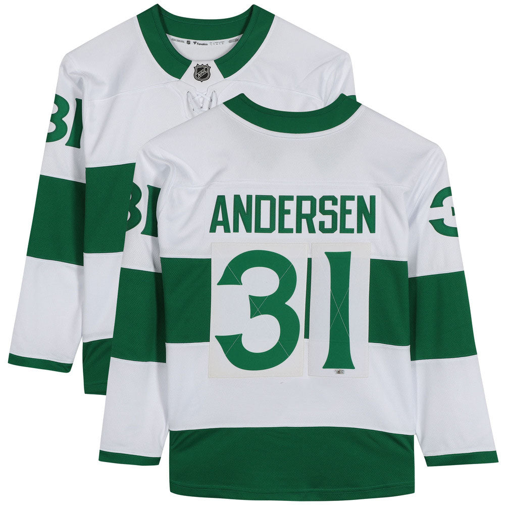 NHL Freddy Anderson Toronto Maple Leafs 31 Jersey