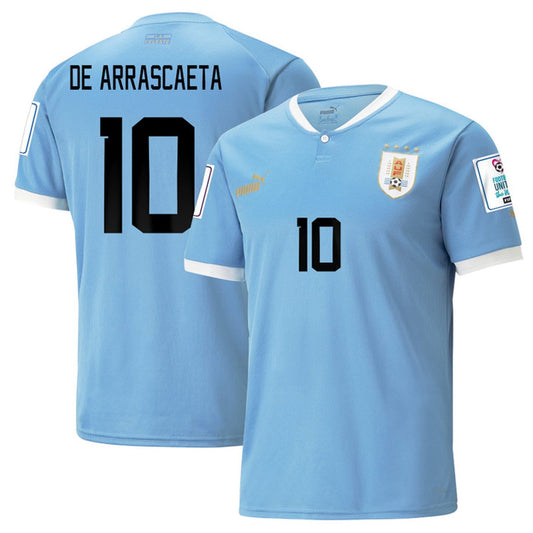 Giorgian De Arrascaeta Uruguay 10 Fifa World Cup Jersey
