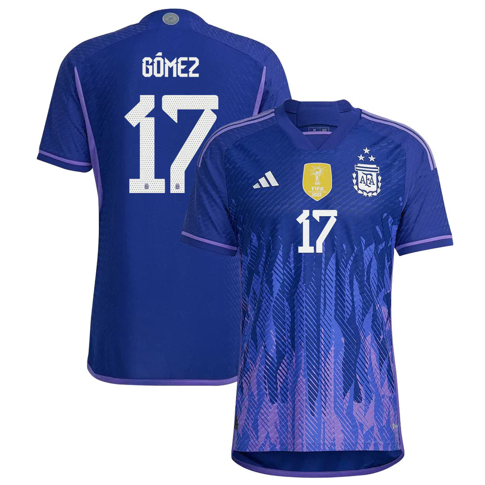 Alejandro Gomez Argentina 17 FIFA World Cup Jersey