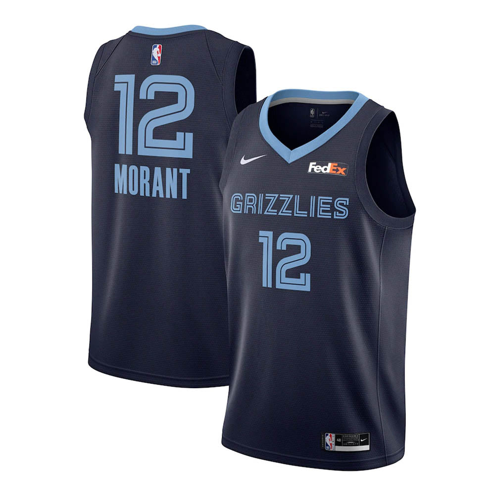 NBA Ja Morant Memphis Grizzlies 12 Jersey