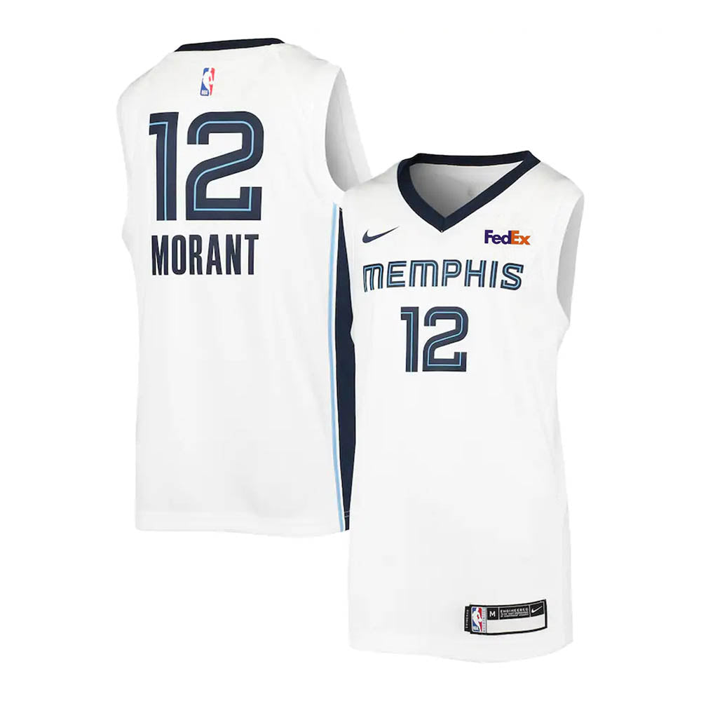 NBA Ja Morant Memphis Grizzlies 12 Jersey