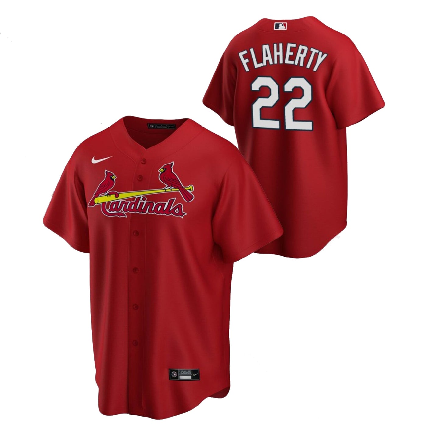 MLB Jack Flaherty St. Louis Cardinals 22 Jersey