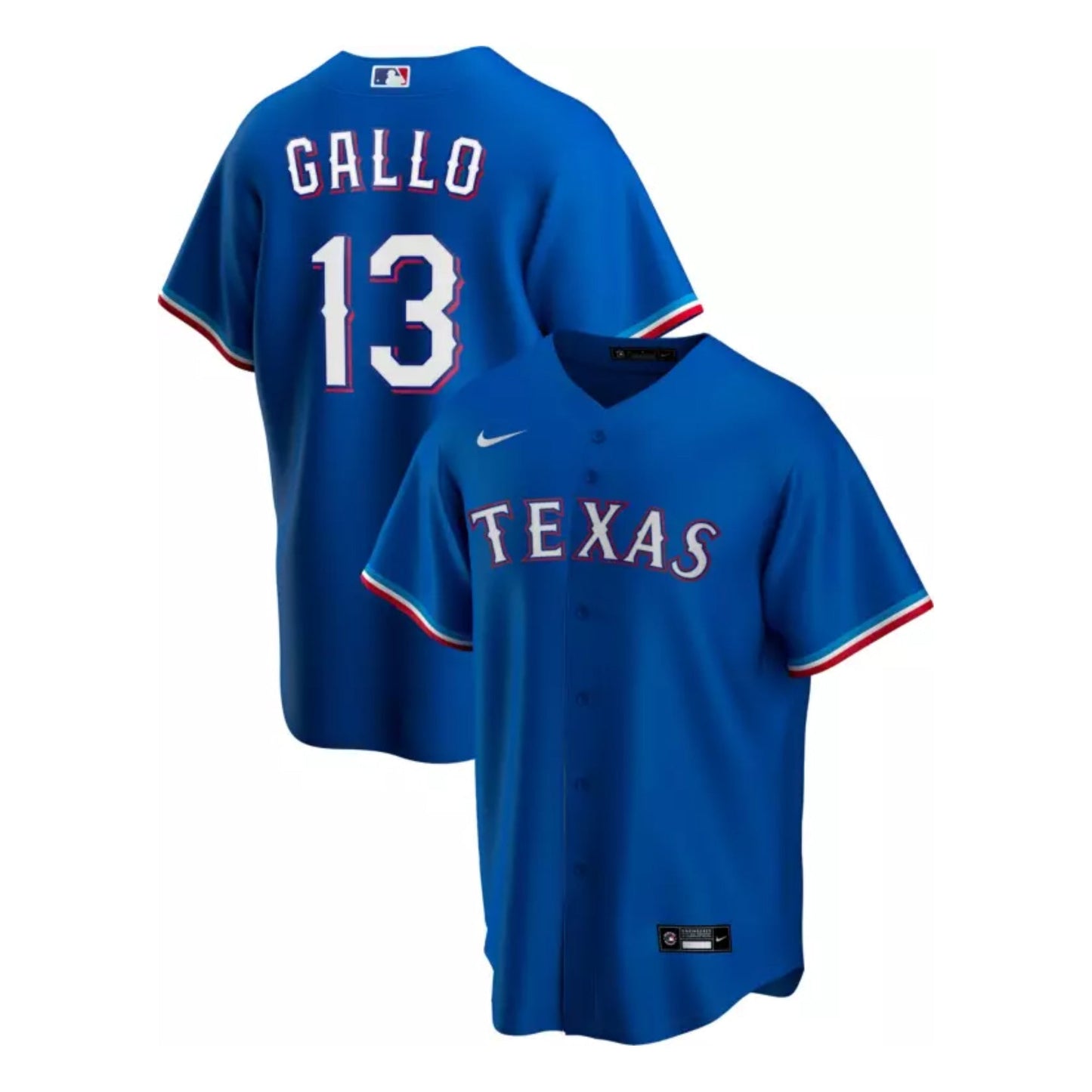 MLB Joey Gallo Texas Rangers 13 Jersey