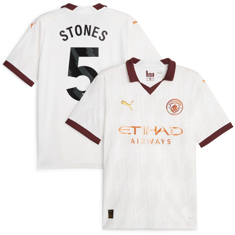 John Stones Manchester City 5 Jersey