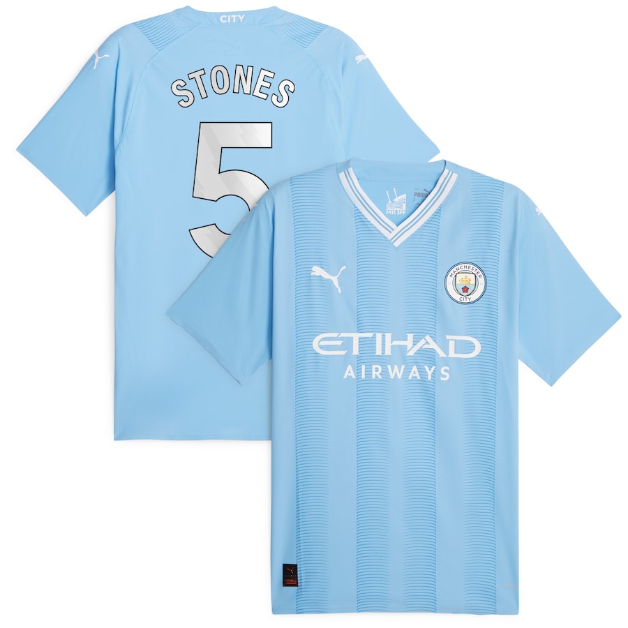 John Stones Manchester City 5 Jersey