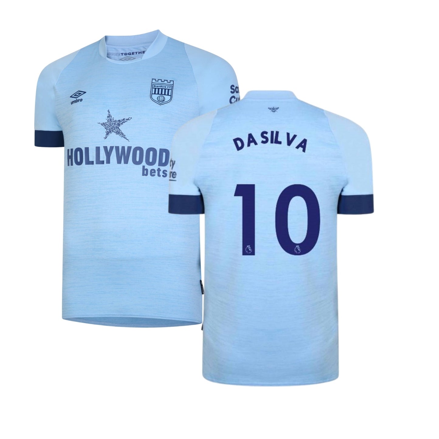 Josh Dasilva Brentford 10 Jersey