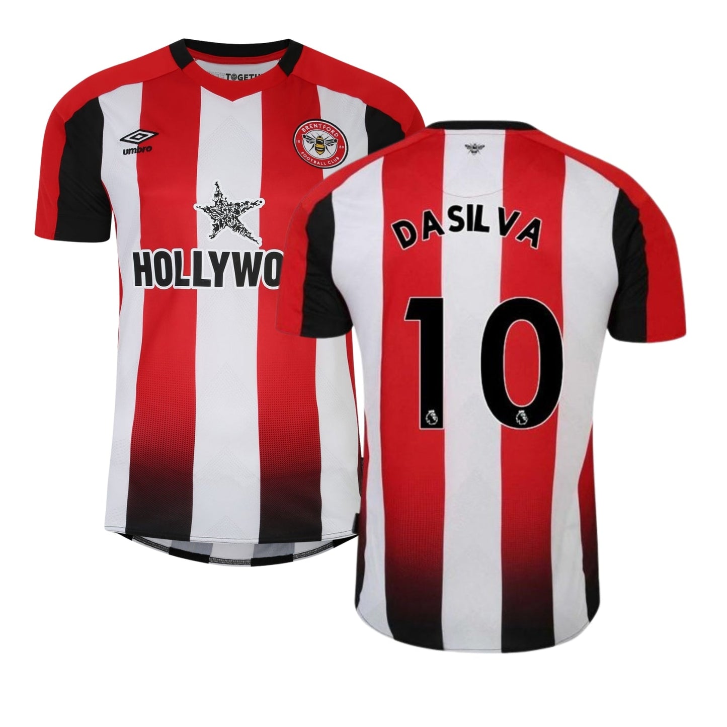 Josh Dasilva Brentford 10 Jersey
