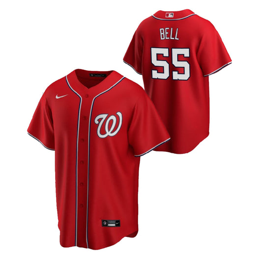 MLB Josh Bell Washington Nationals 55 Jersey