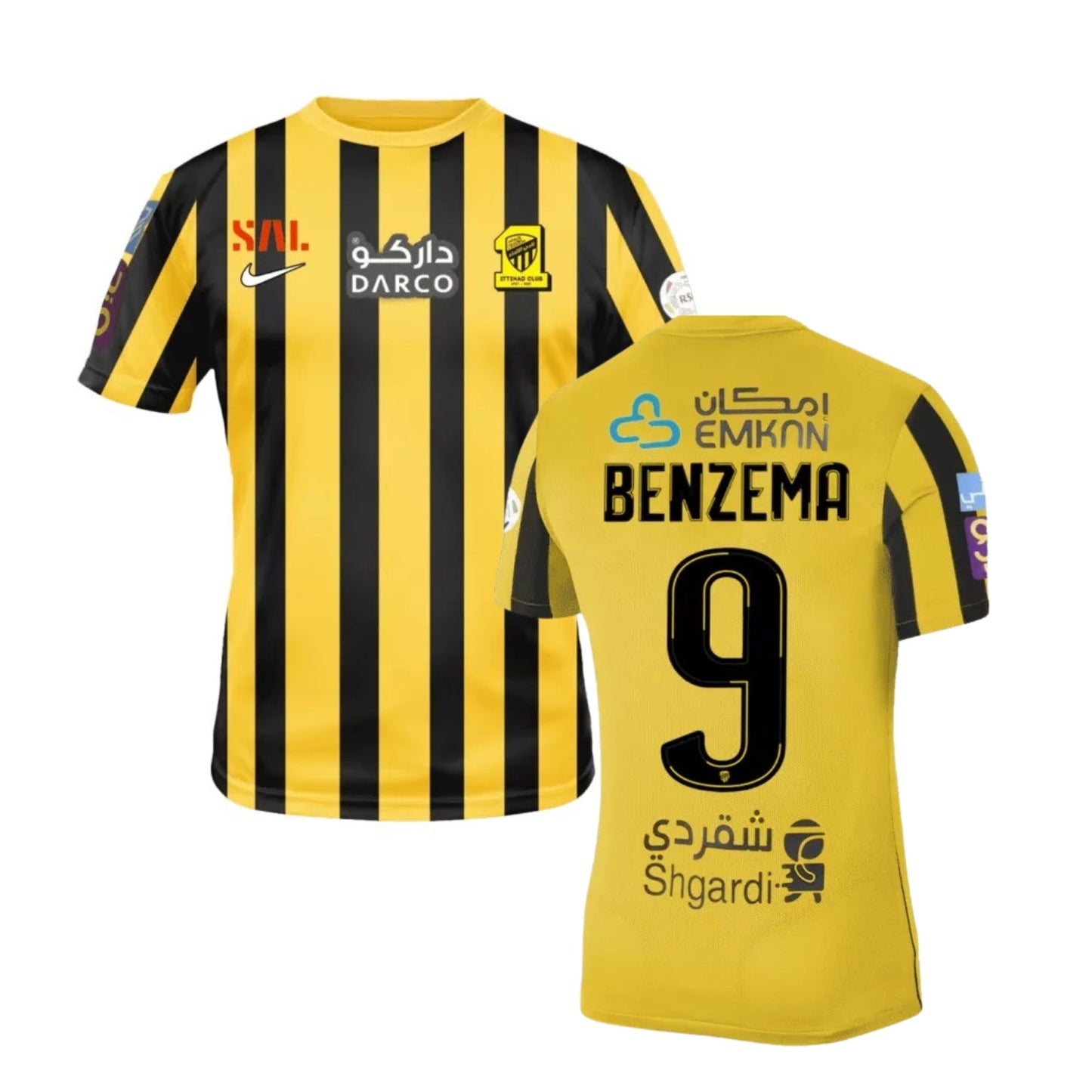 Karim Benzema Al Ittihad 9 Jersey
