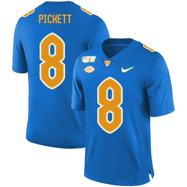 NCAAF Kenny Pickett Pittsburgh Panthers 8 Jersey