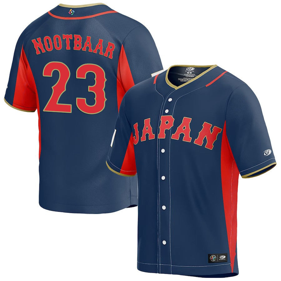 WBC Lars Nootbaar Japan 23 Jersey