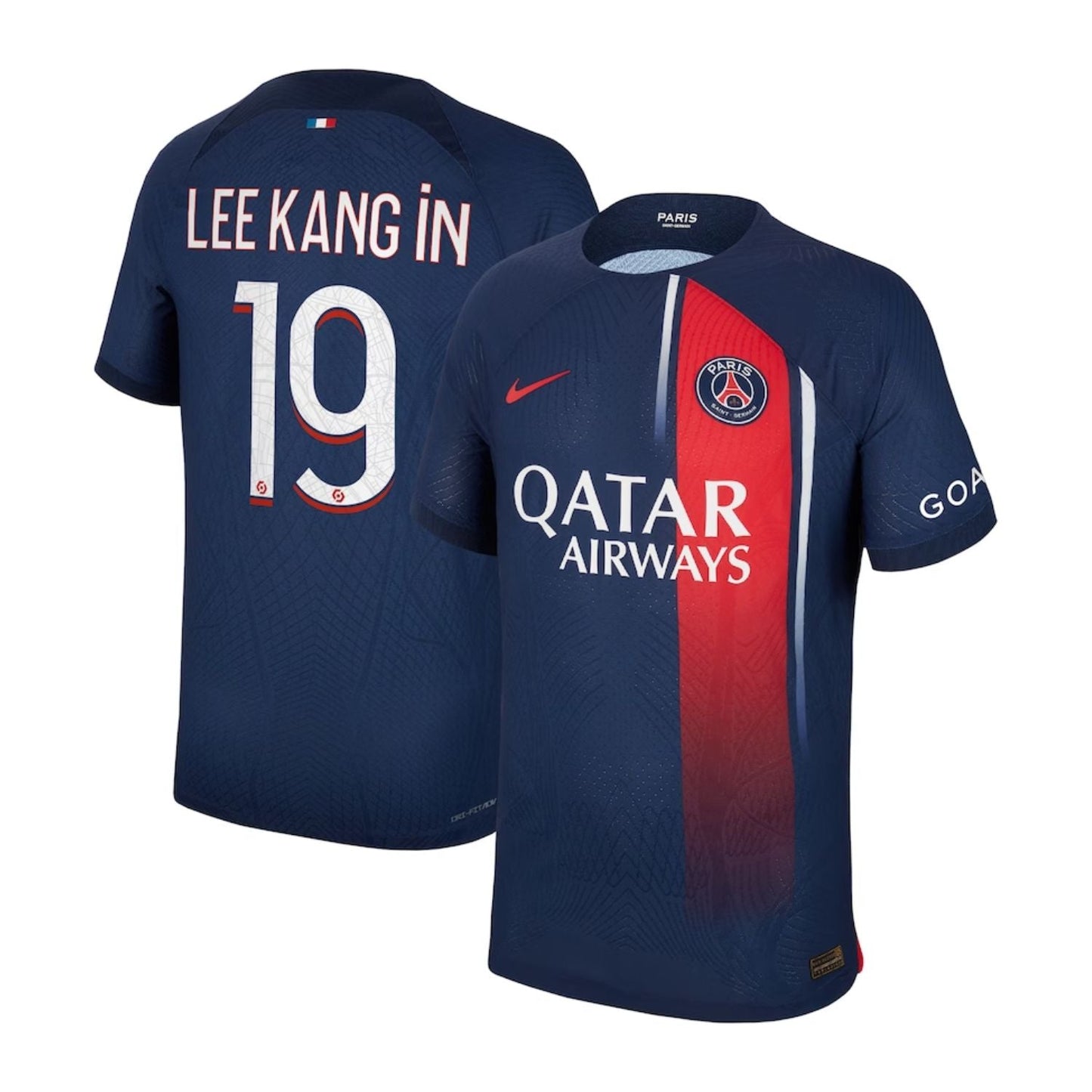 Lee Kang In  Paris Saint-Germain 19 Jersey