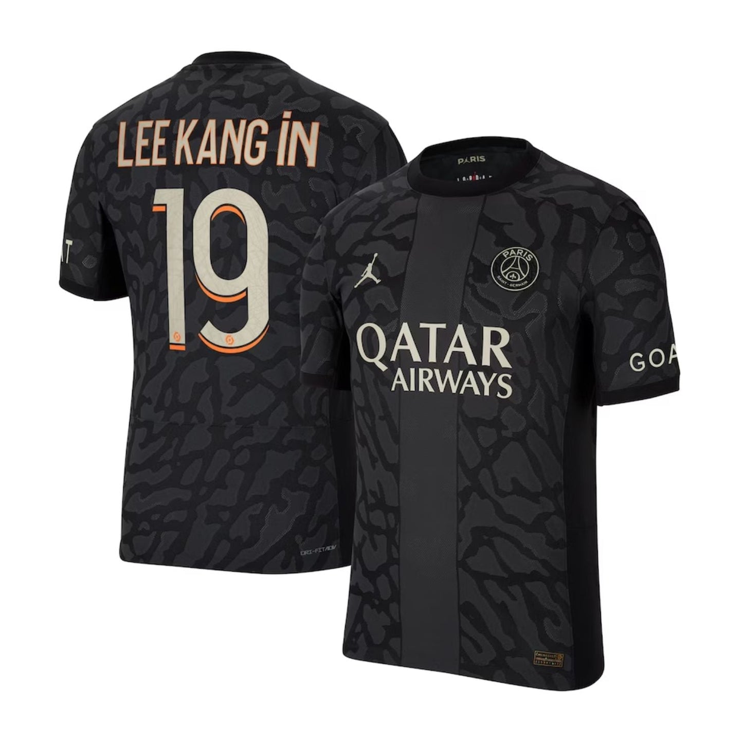 Lee Kang In  Paris Saint-Germain 19 Jersey