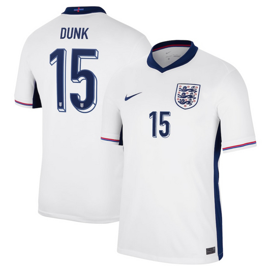 Lewis Dunk England 15 FIFA Euro Cup Jersey
