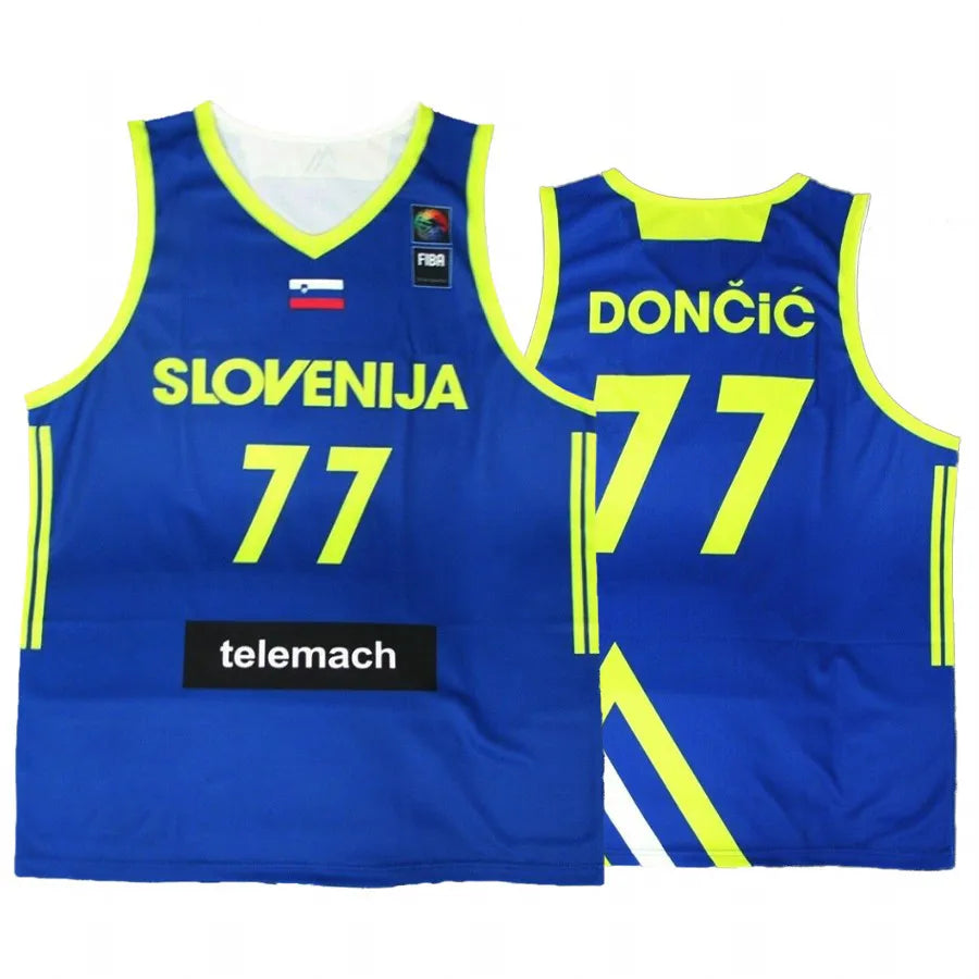 Luka Doncic Slovenia FIBA EuroBasket Jersey